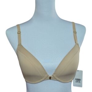 Lively Women's Textured Padded Bra, Toasted Almond Size 34C